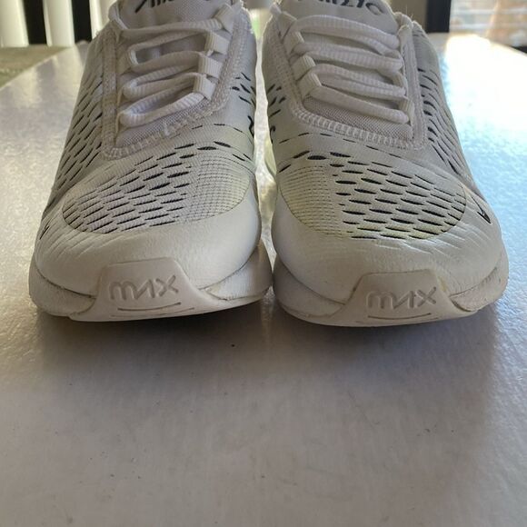 NIKE Air Max 270 White Women’s Sneakers AH6789-100 Size 6.5 - Picture 6 of 9